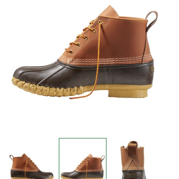 Men\'s Bean Boot Two-Tone Duck Boots 6” Size 7M main image 9